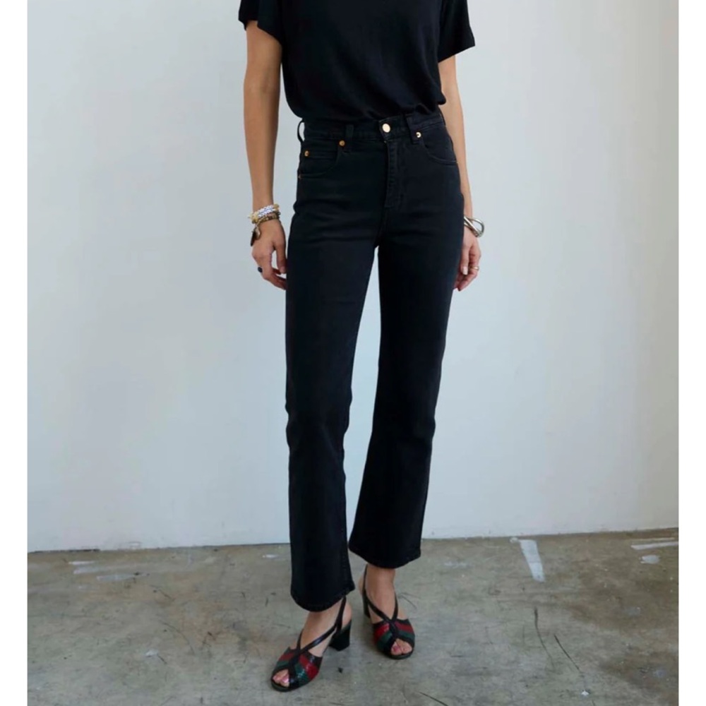Jamie Haller The Kenickie Jeans Black 27  Excellent